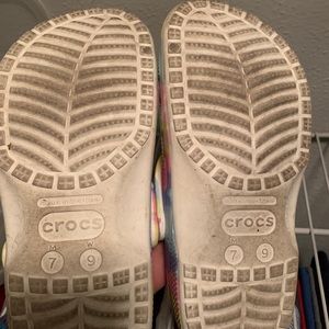 Tie Dye Crocs